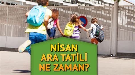 nisan tatili ne zaman