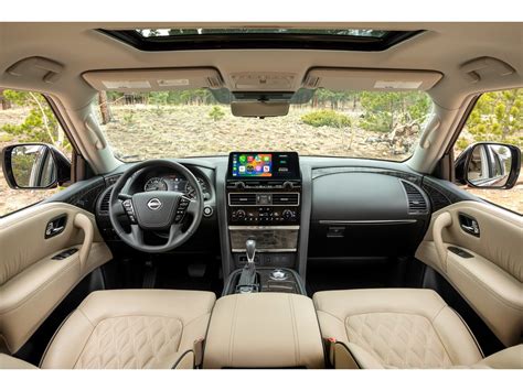 nissan armada interior 2023