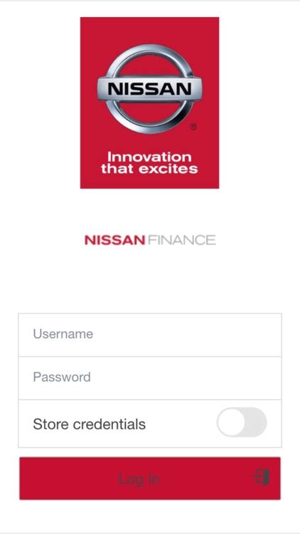 nissan finance payment portal login