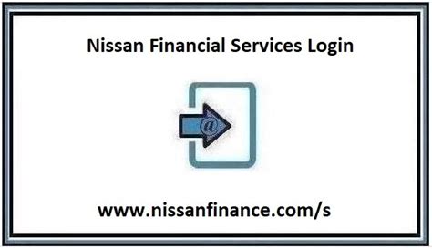 nissan finance service login