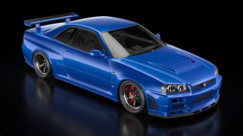 nissan gtr model car