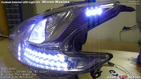 nissan maxima aftermarket headlights