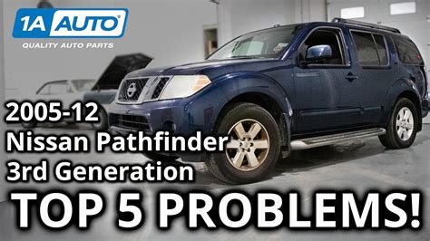 nissan pathfinder 2012 problems