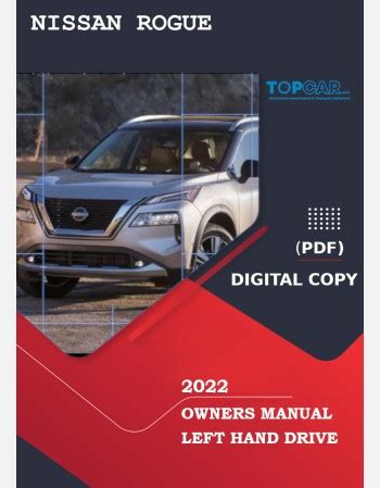 nissan rogue 2022 user manual