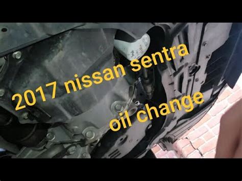 nissan sentra 2017 oil