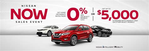 nissan special finance rates
