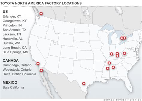 nissan us plant locations