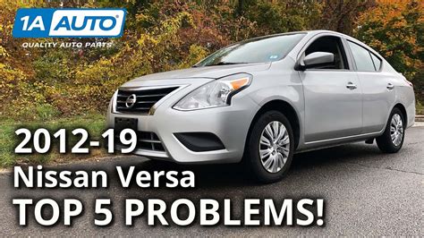 nissan versa 2012 problems