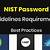 nist password requirements 2022