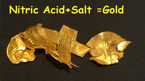 nitric acid for gold testing