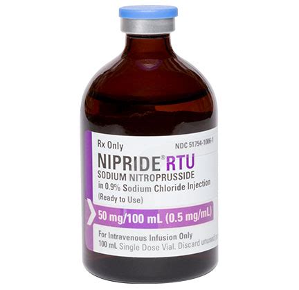 Nitroprusside Nipride