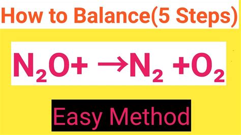 Nitrous Oxide Oxygen Equation