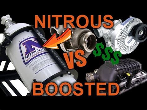 Nitrous Vs Boost