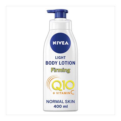 nivea light firming body lotion q10 vitamin c