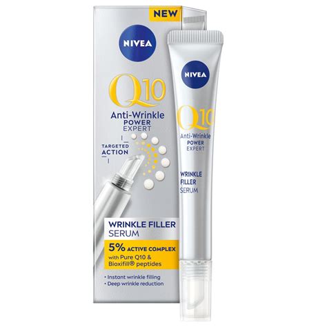 nivea q10 anti wrinkle filler serum