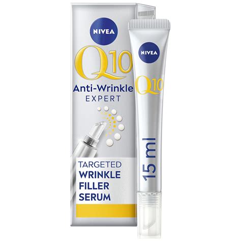 nivea q10 targeted wrinkle filler serum 15 ml