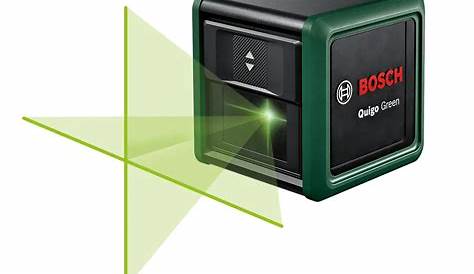 Bosch Quigo III niveau laser en croix + fixation pince Hubo