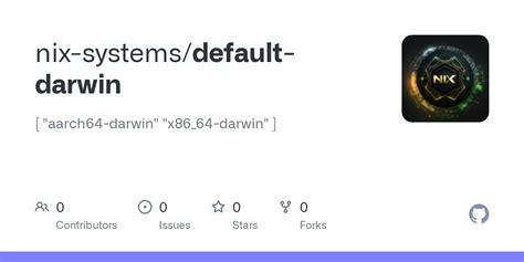 Nix Darwin Github