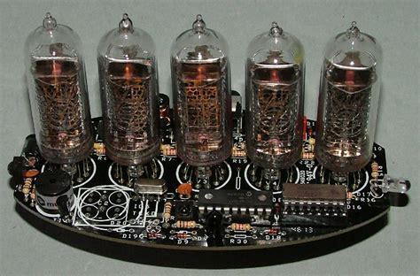 Nixie Tube Clock Brass Case