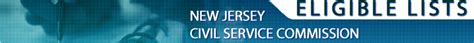nj csc eligible list