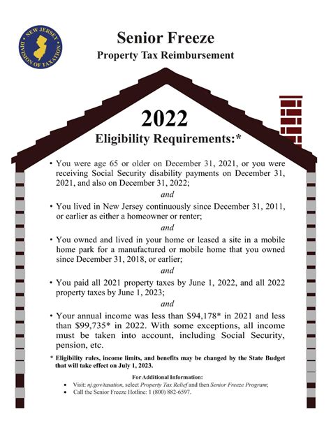 nj senior property tax freeze 2020