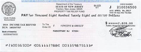 nj tax refund time