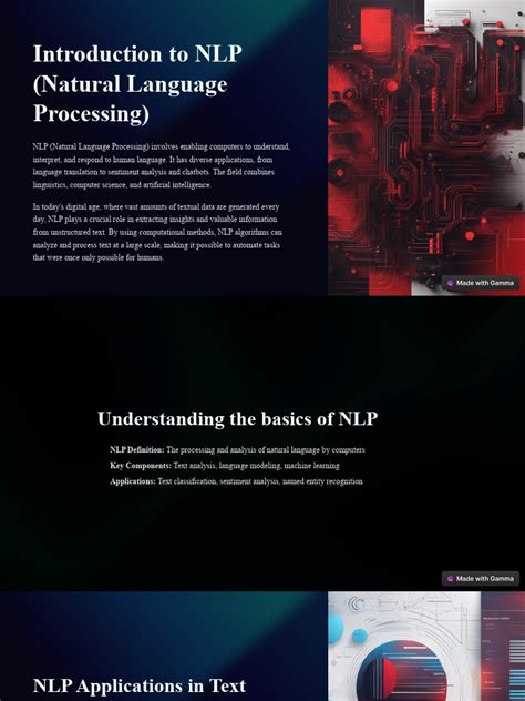 nlp natural language processing pdf