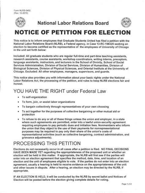 nlrb election petition