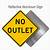 no outlet sign mutcd