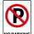 no parking signs printable