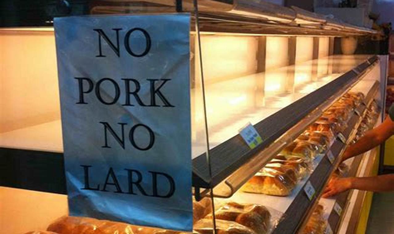 Rahasia Terungkap: Panduan Lengkap No Pork No Lard Halal