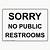no public restroom sign free printable