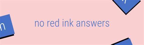 No Red Ink Commonly Confused Words Answer Key GBGYABA Practice Test