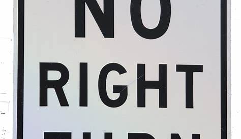 No Right Turn Sign Free Stock Photo - Public Domain Pictures