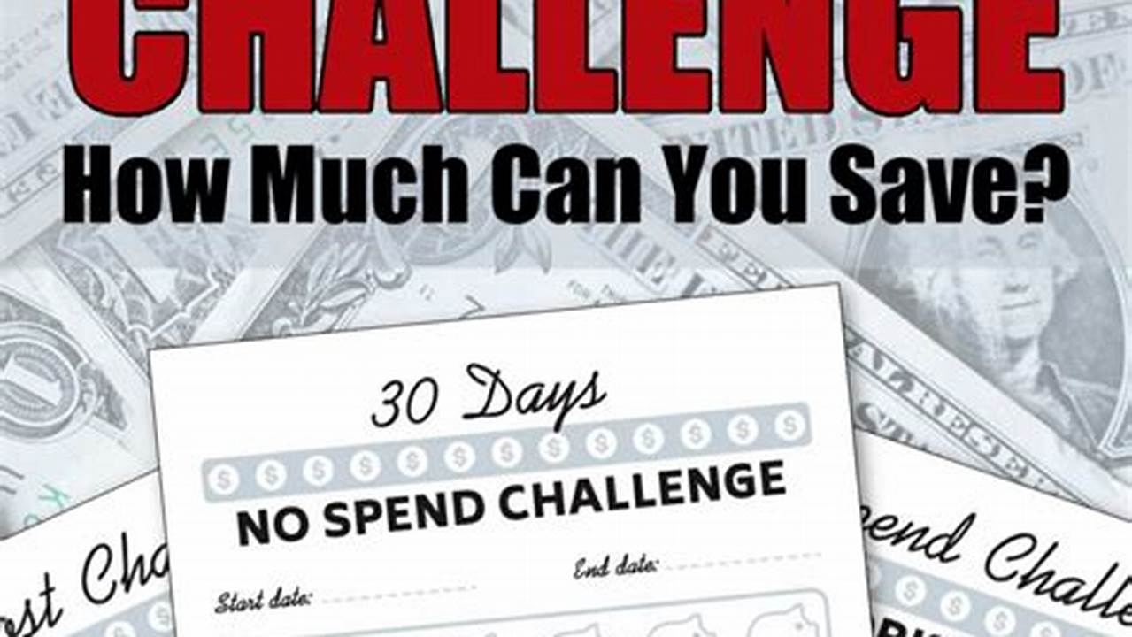 The Ultimate Guide to Mastering the No Spend Challenge