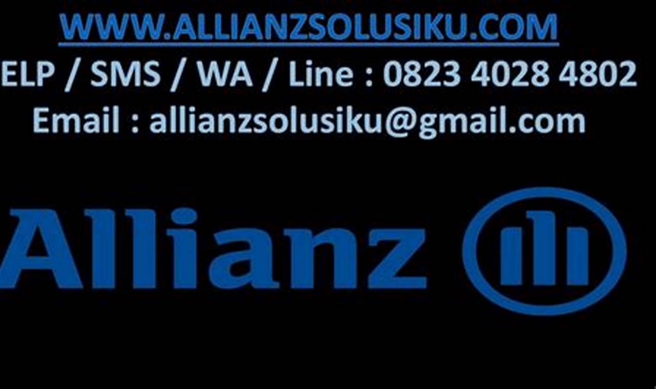No Telp Allianz