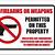 no weapons sign free printable