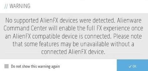 no alien fx detected