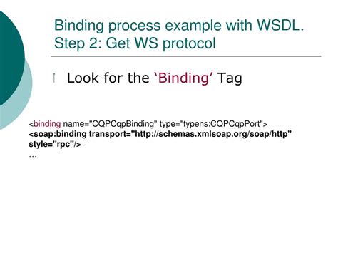 No Binding Information In Wsdl