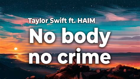 no body no crime lyrics