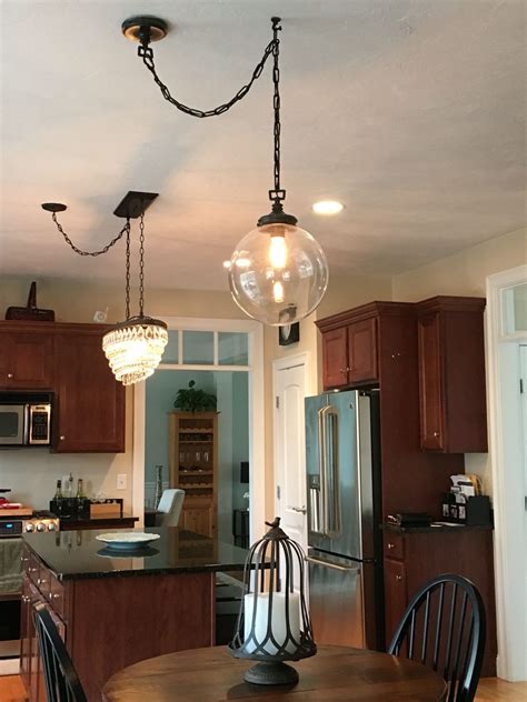 No Chandelier Over Dining Table