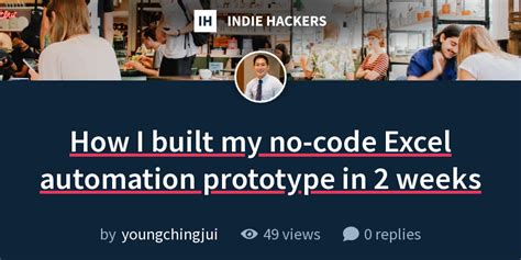 no code excel automation
