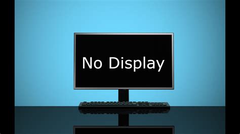 no display on pc