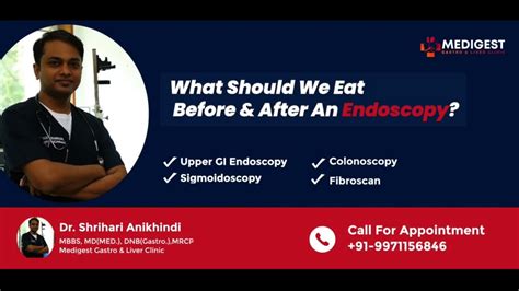 No Eating Before Endoscopy