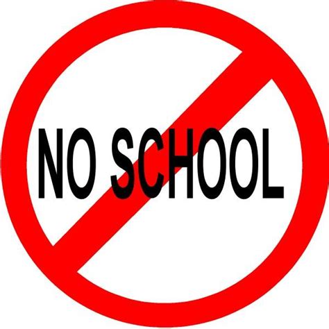 No Going To School Printables