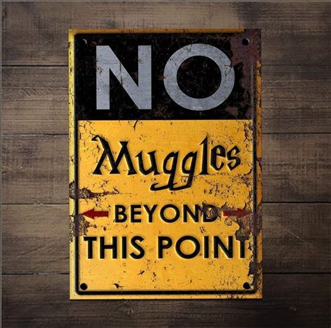 No Muggles Beyond This Point Printable
