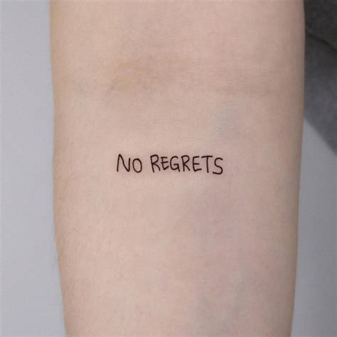 no regrets tattoo gif