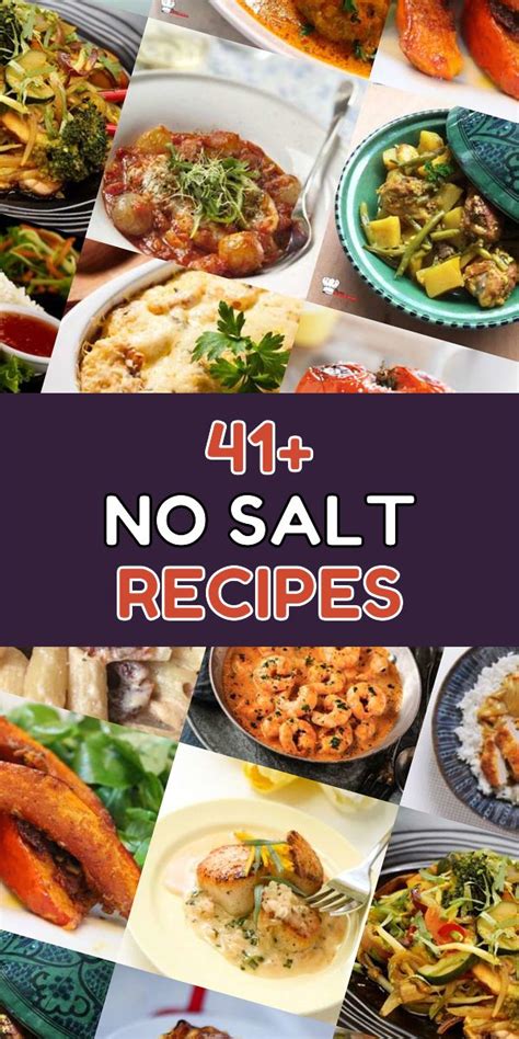Transform Your Health with a No Salt Diet Menu: Delicious and Effective Meal Plans for a Healthier You