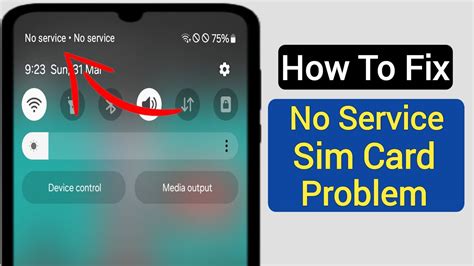 No Service With Sim Card