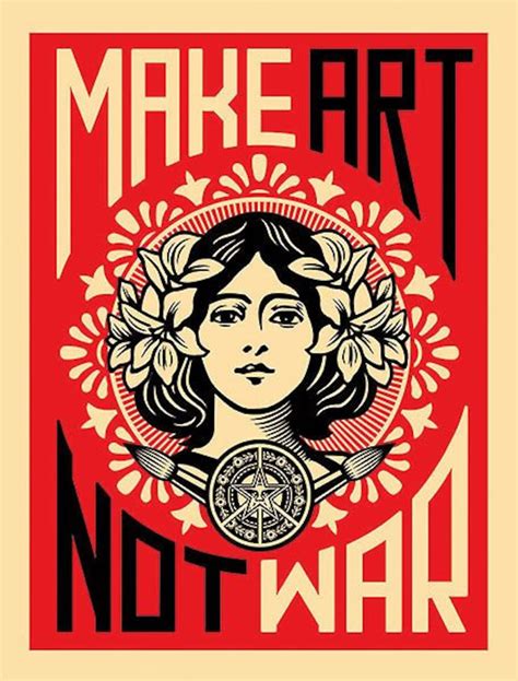 Cool No War Make Art
